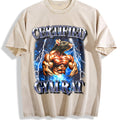 Certified Gym Rat Funny 90s Vintage Washed T-Shirt product image 1