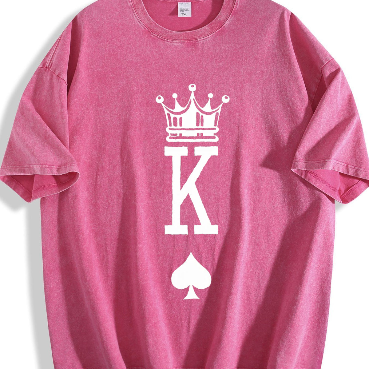 King of Spades Crown Vintage Washed T-Shirt product image 5