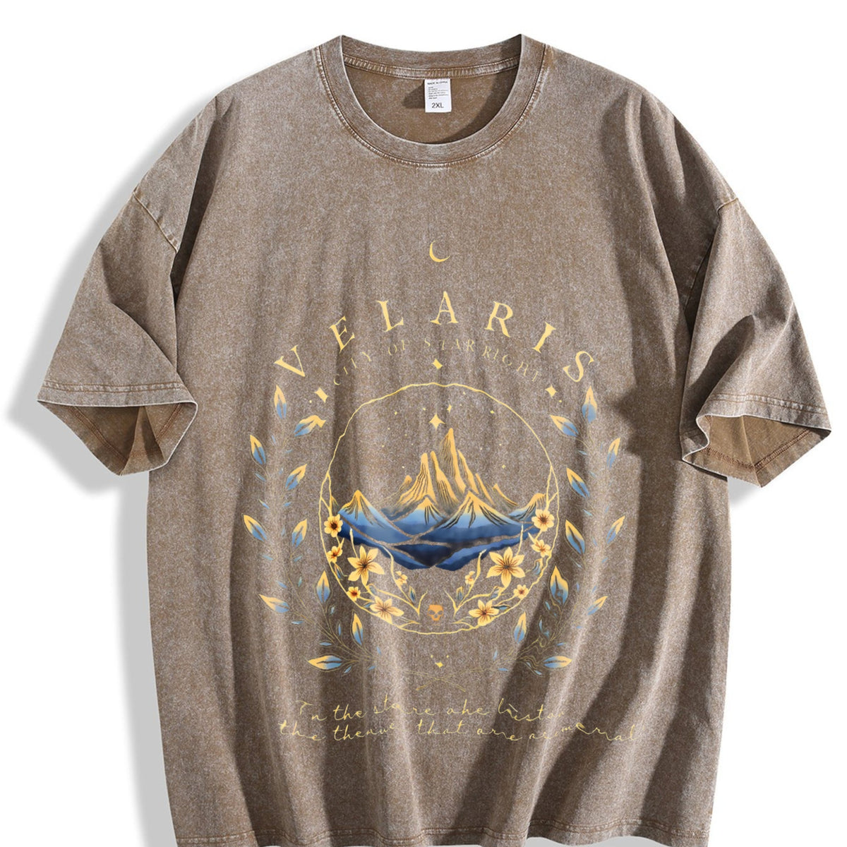 Velaris ACOTAR Vintage Washed T-Shirt product image 3
