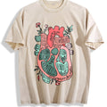 Anatomical Heart Vintage Washed T-Shirt product image 1