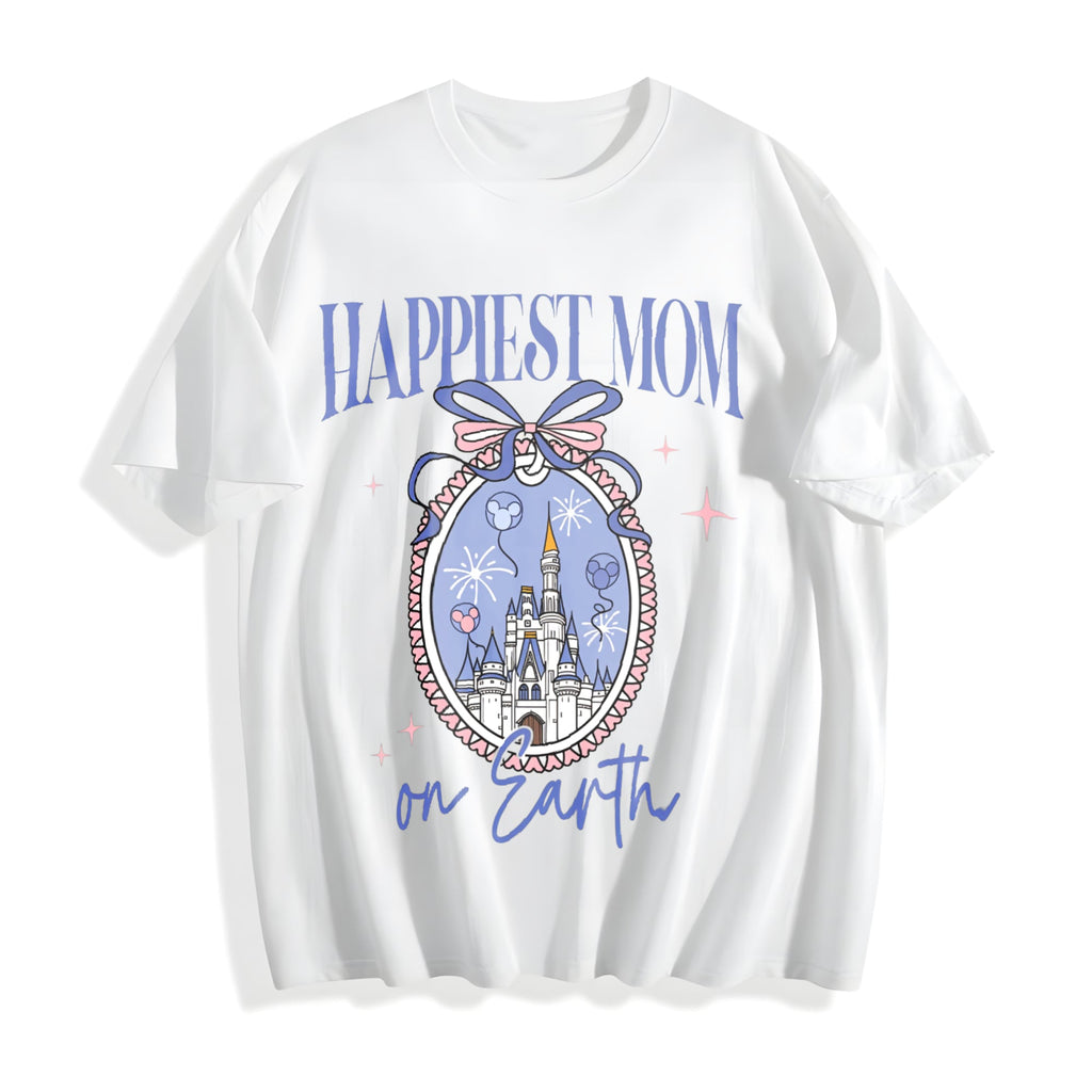 Magic Kingdom Castle Coquette Bow Cotton T-Shirt product image 2