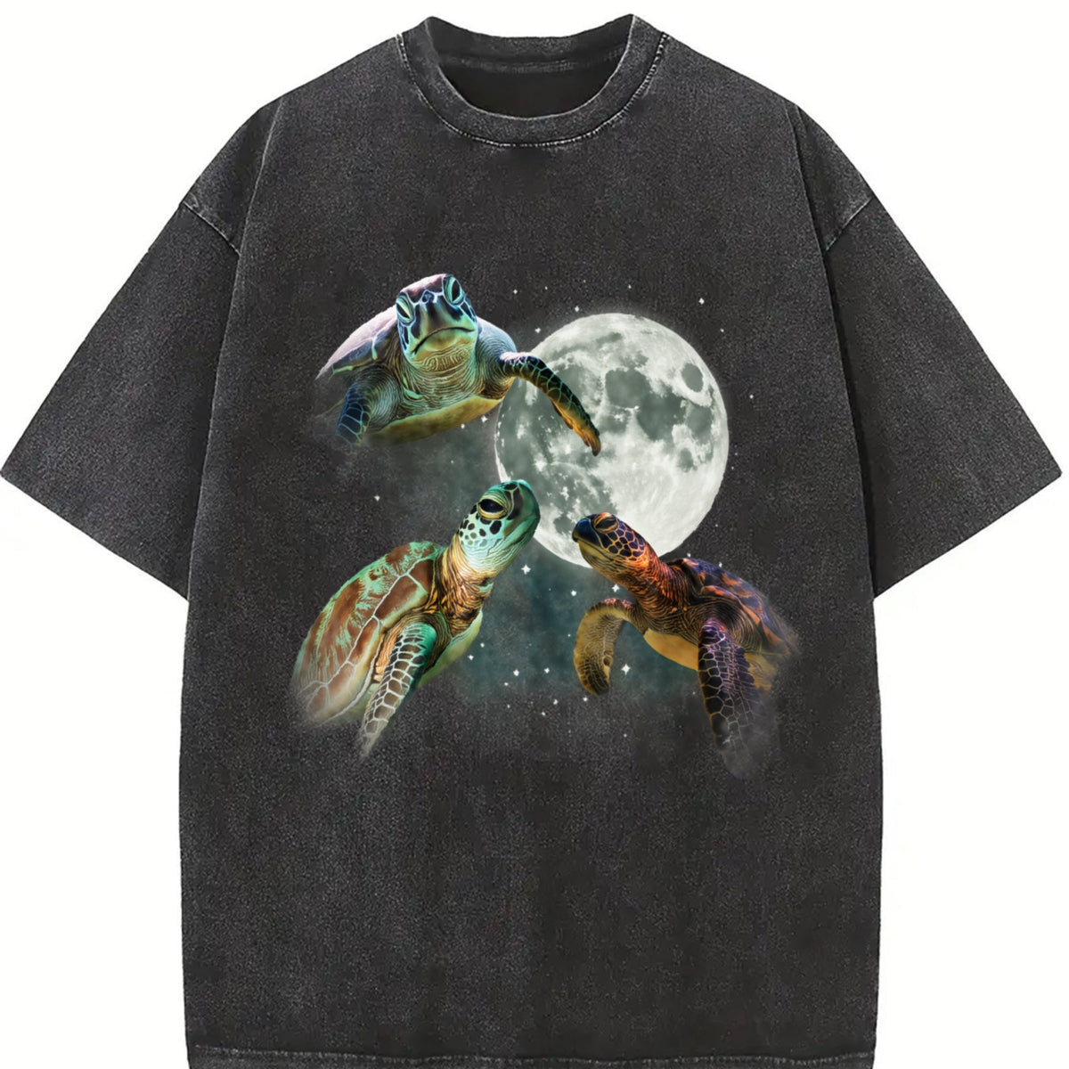 Three Turtles 90s Vintage Washed T-Shirt product image 2