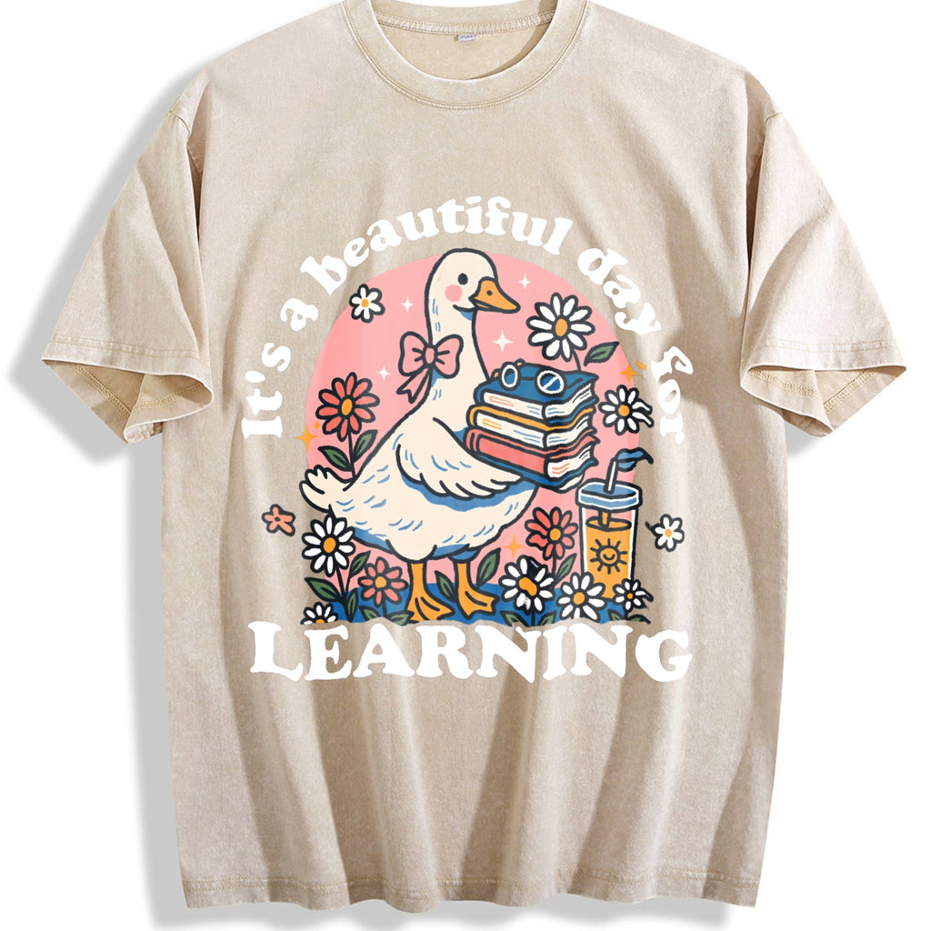 It's A Beautiful Day For Learning - Cute Goose Teacher product image 1