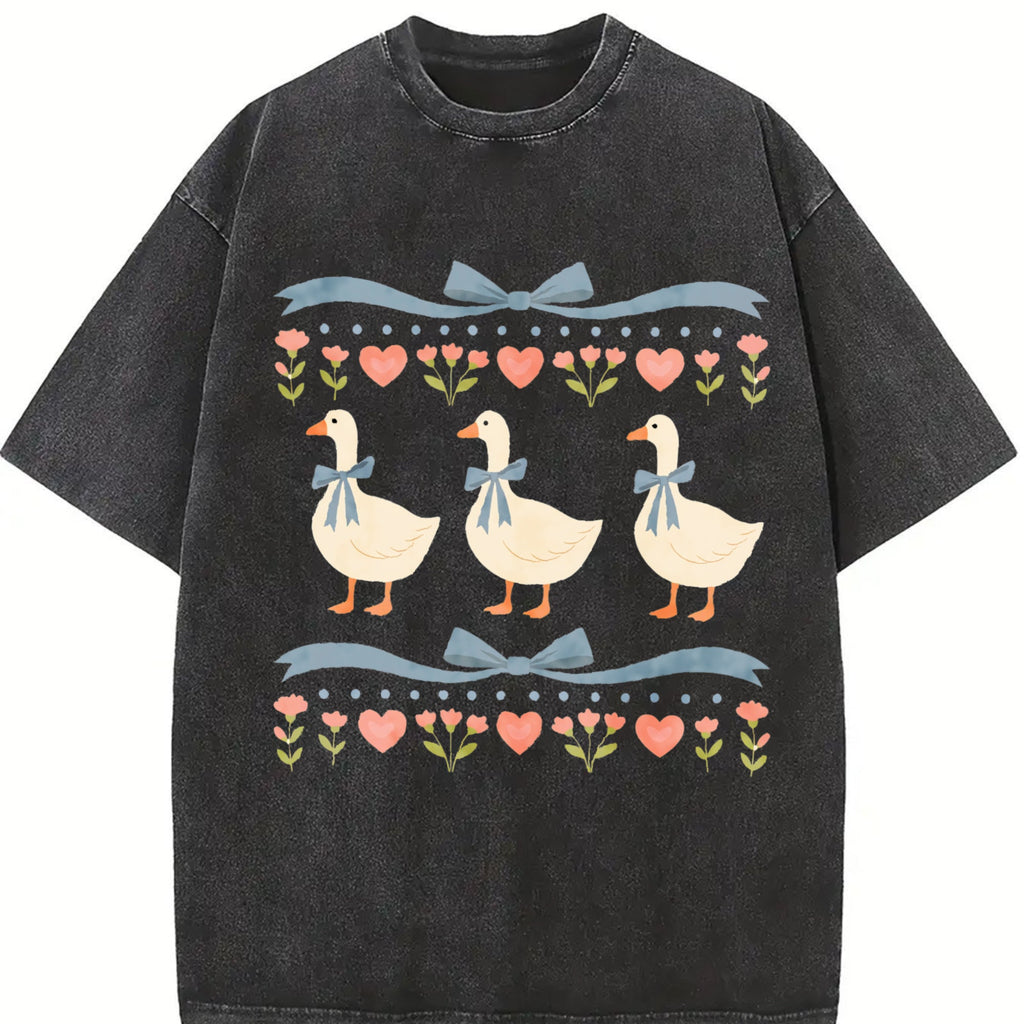 Blue Ribbon Goose Vintage Washed T-Shirt product image 2