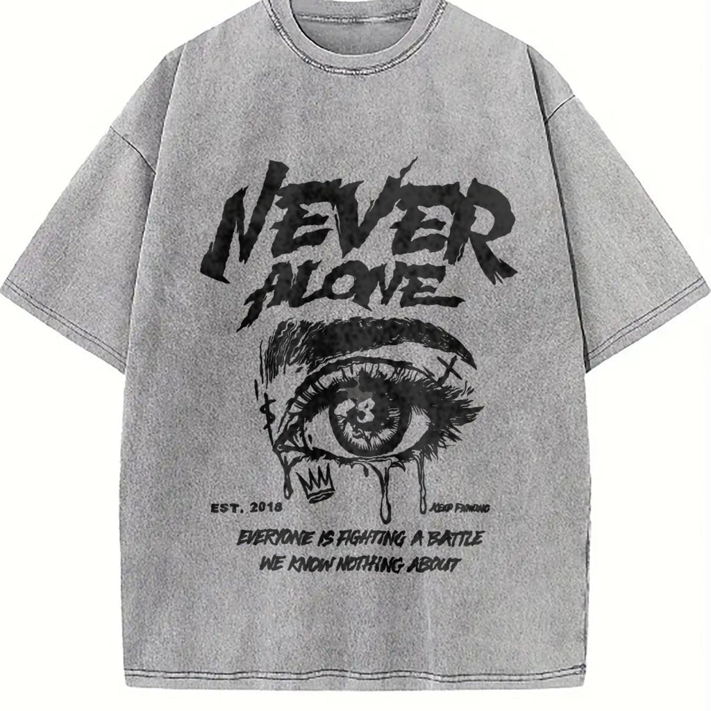 Never Alone Money Eye Symbol Dollar Sign Eyes Vintage product image 5