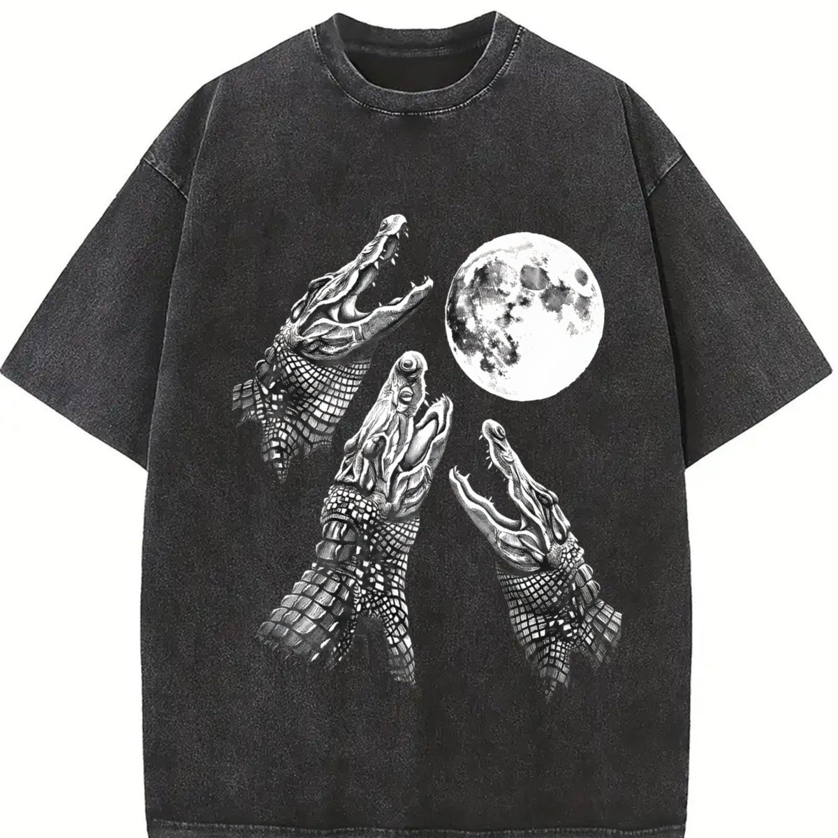 Alligator Moon Vintage Washed T-Shirt product image 2