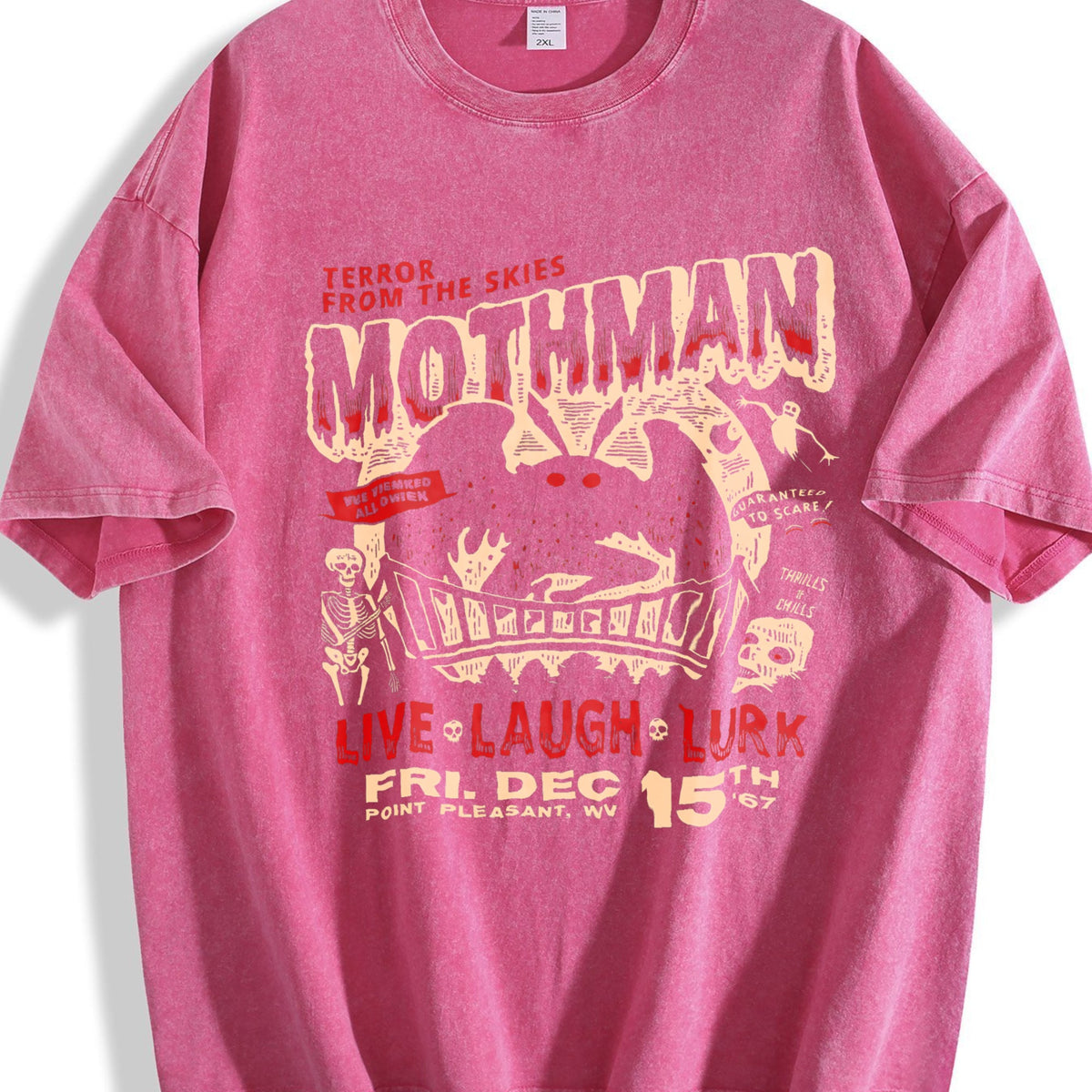 Skin-friendly Vintage Washed T-Shirt product image 5