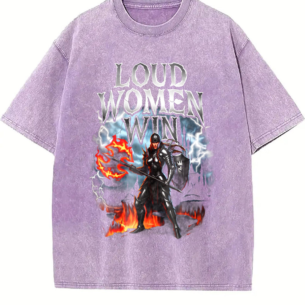 Loud Win 90s Vintage Washed T-Shirt product image 6