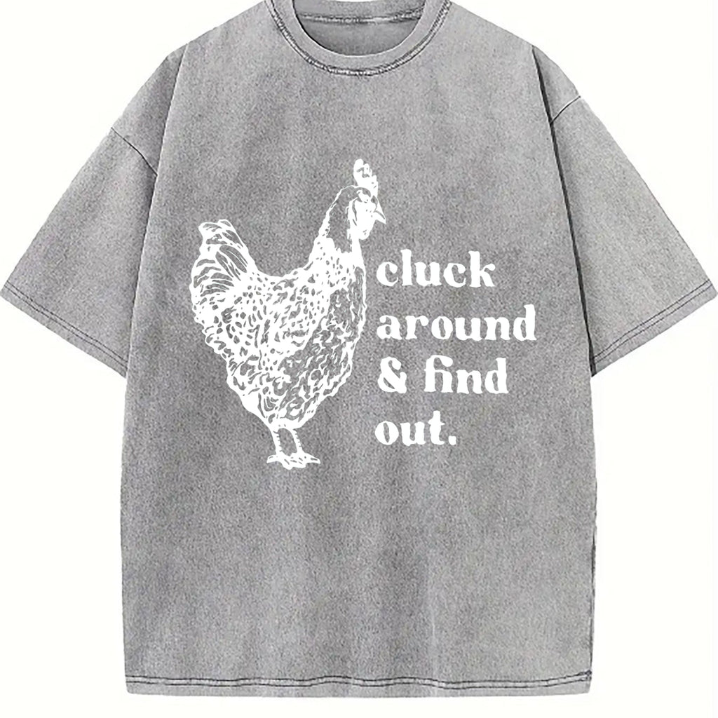 Chicken Vintage Washed T-Shirt product image 5