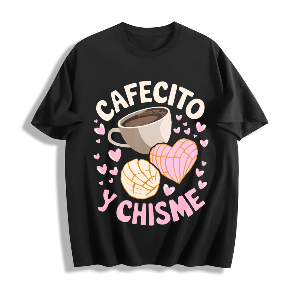 Latina Mexican Baked Concha Pastry Conchas Cotton T-Shirt product image 1