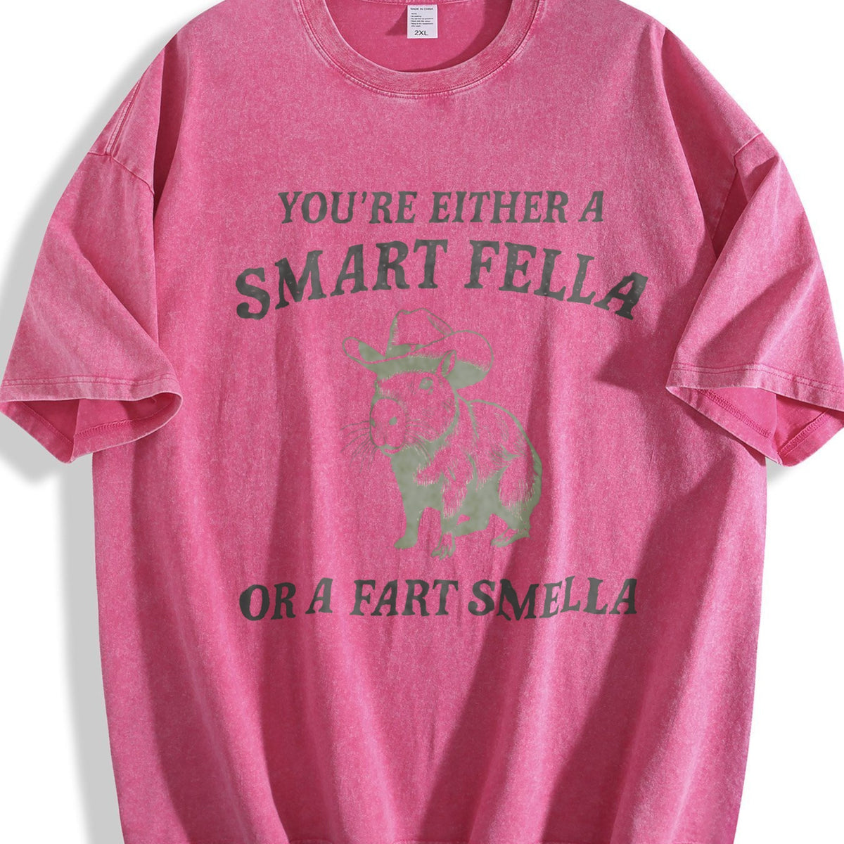 Are You A Smart Fella Vintage Washed T-Shirt product image 7