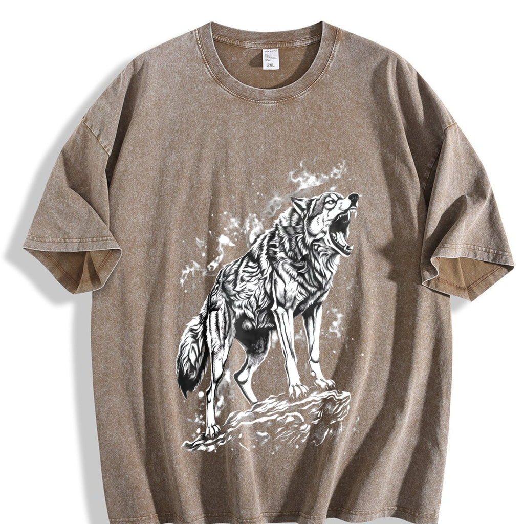 Wolf 90s Vintage Washed T-Shirt product image 3