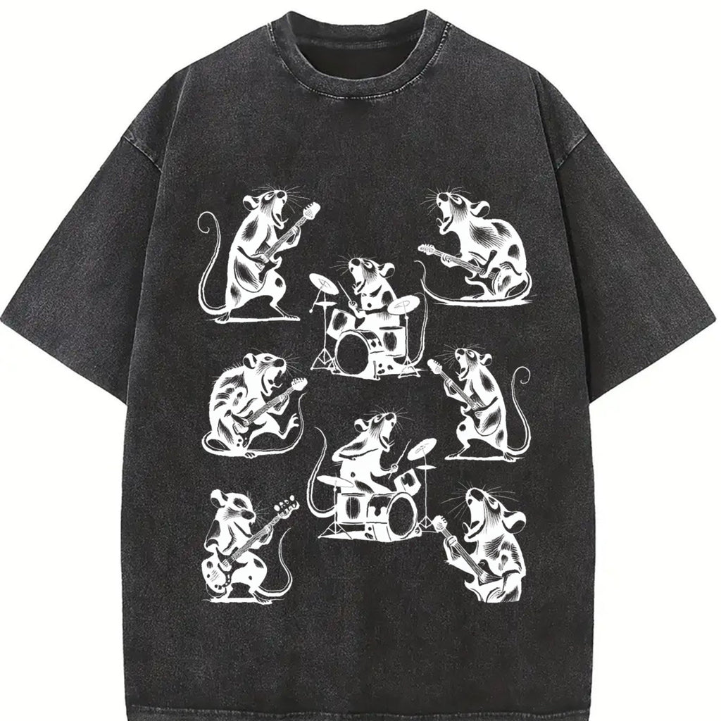 Rocker Rats 90s Vintage Washed T-Shirt product image 2