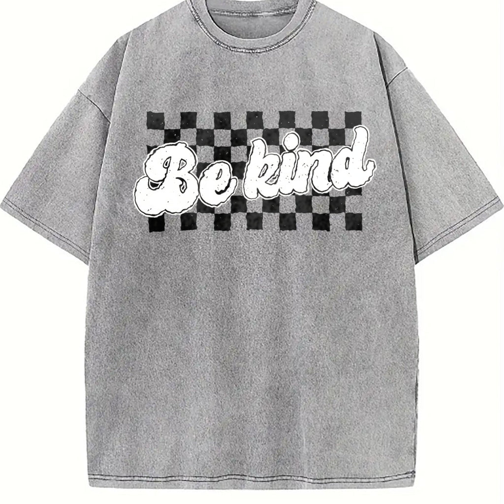 Cute Be Kind Vintage Washed T-Shirt product image 4