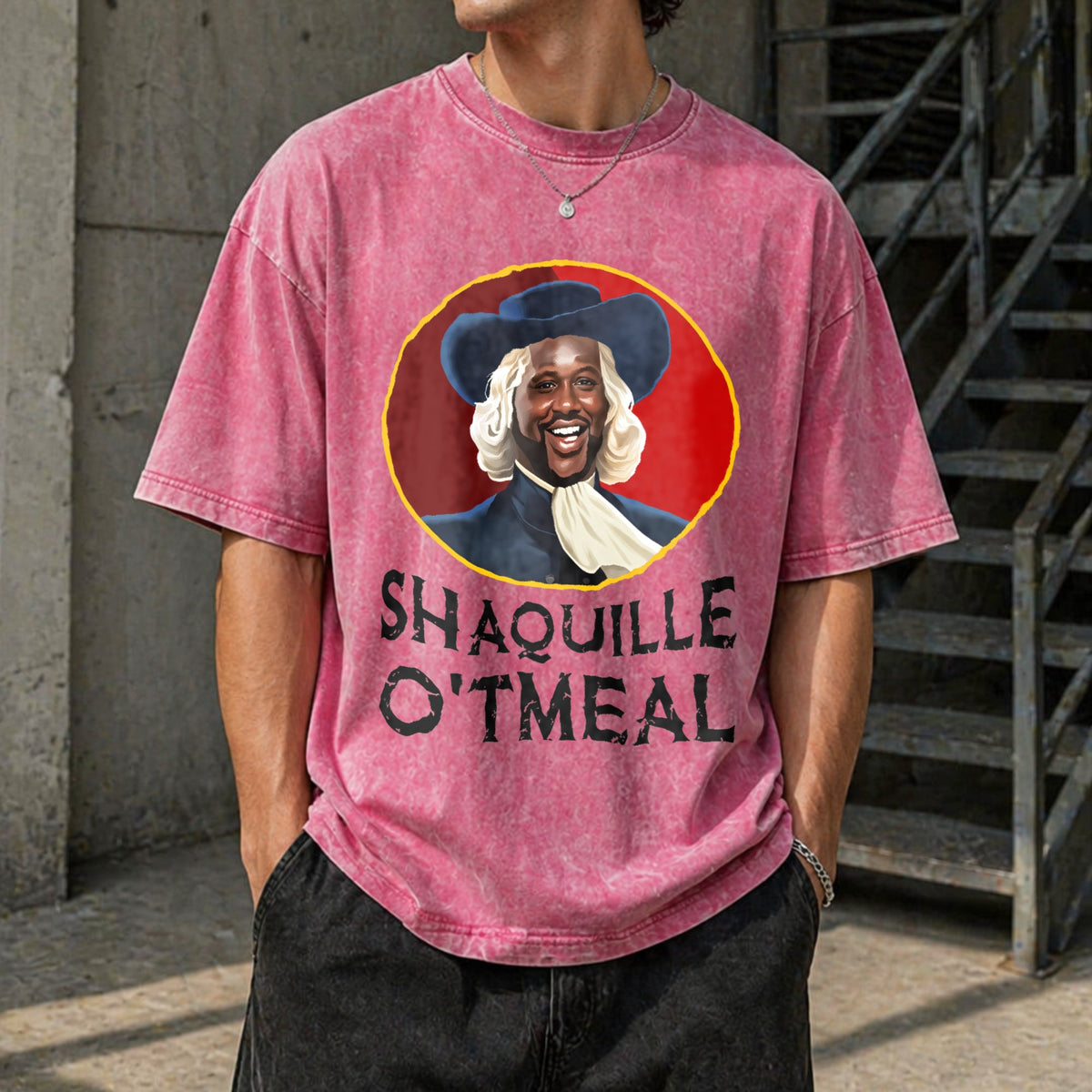 Shaquille O'tmeal Vintage Washed T-Shirt product image 7