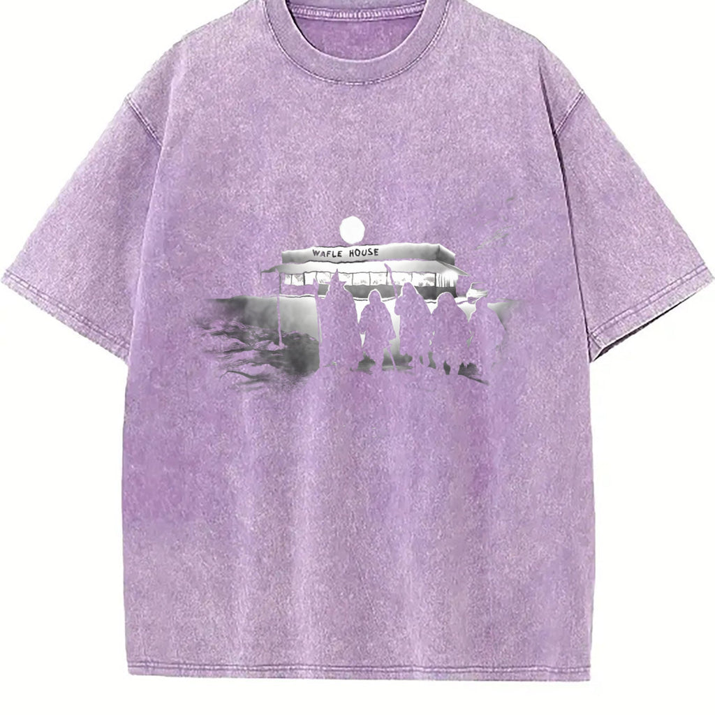 Short-sleeved - 100 Vintage Washed T-Shirt product image 6