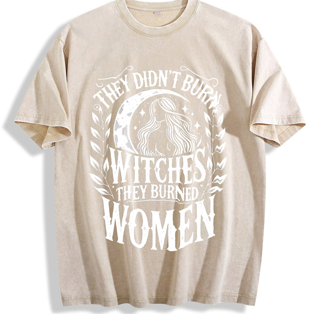 They Didn't Burn Witches Vintage Washed T-Shirt product image 1