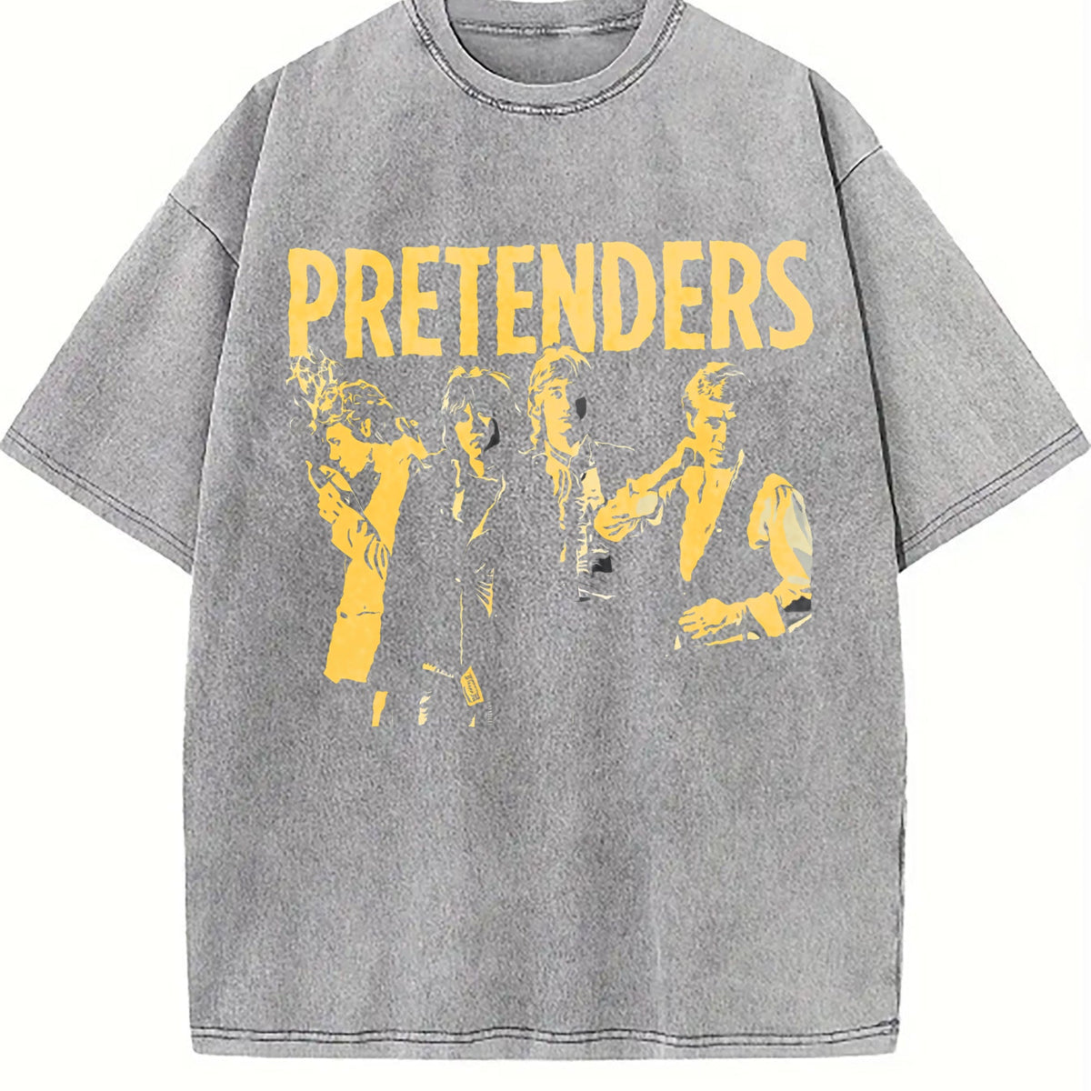 Pretenders Band Vintage Washed T-Shirt product image 4