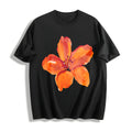 Floral Off Shoulder Cotton T-Shirt product image 1