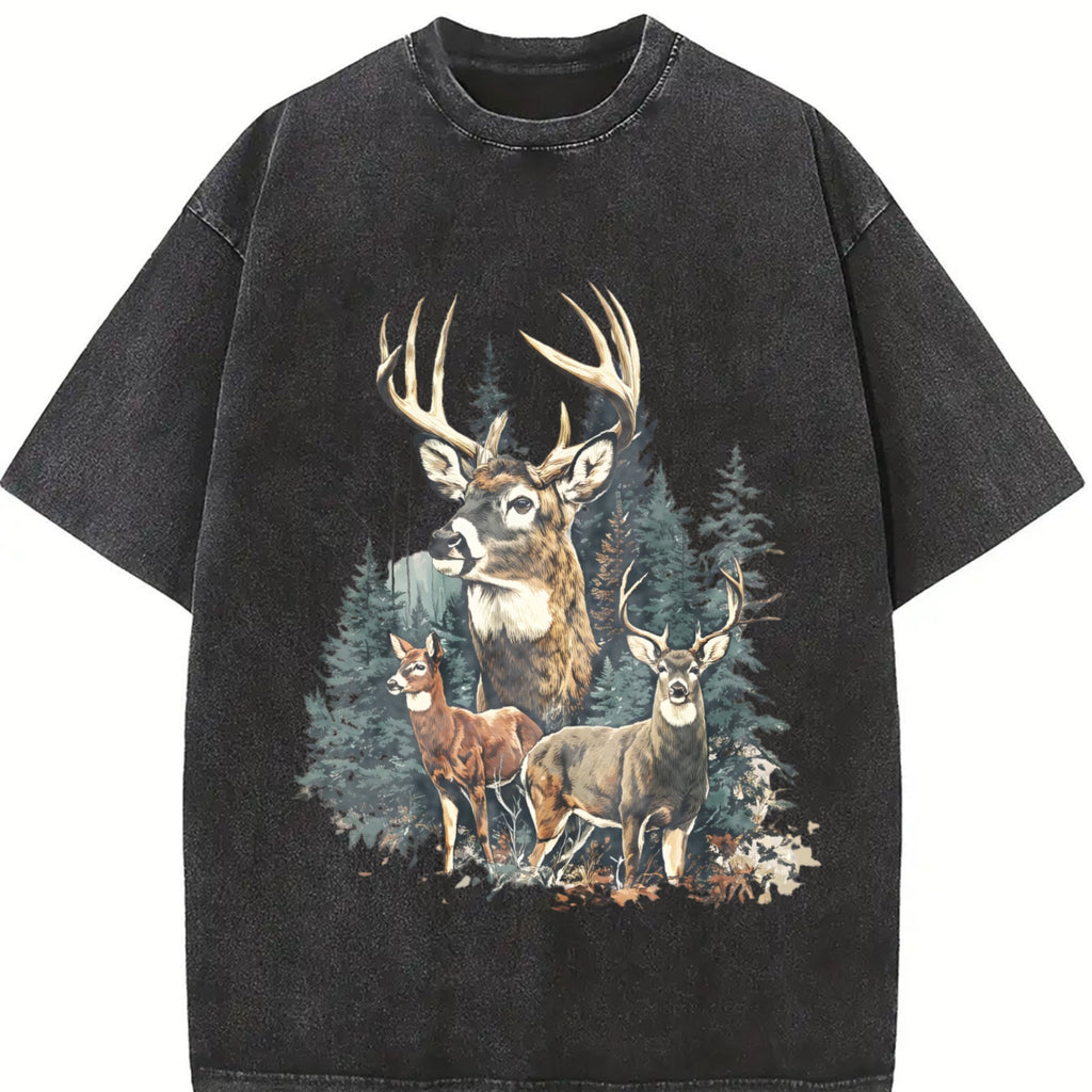 Deer 90s Western Cute Country Hunting Season Vintage Washed product image 2