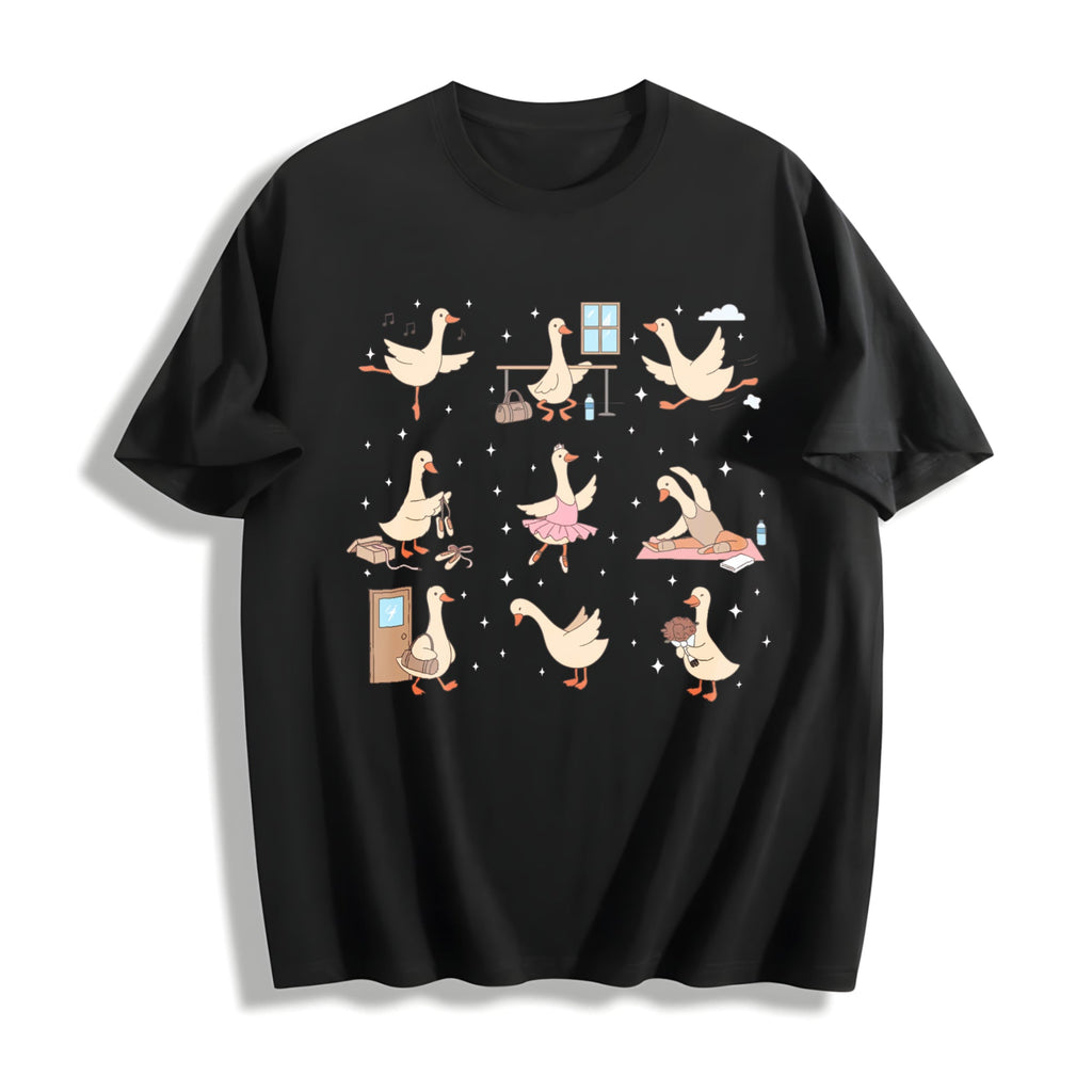 Silly Goose Ballet Cotton T-Shirt product image 1