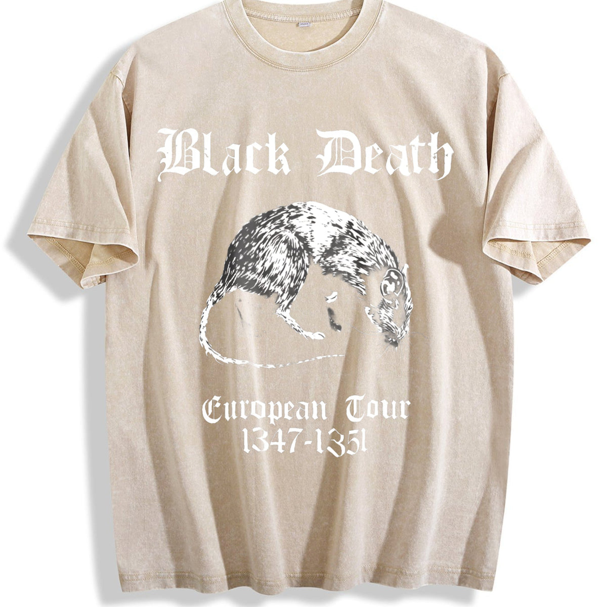 Waxprinted Vintage Washed T-Shirt product image 1
