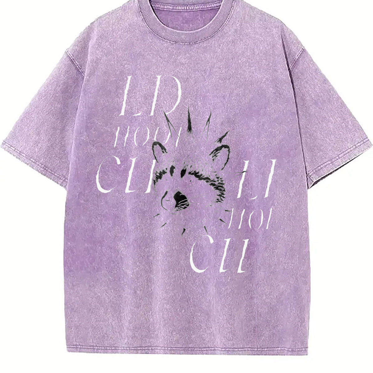 Punk Raccoon Vintage Washed T-Shirt product image 6