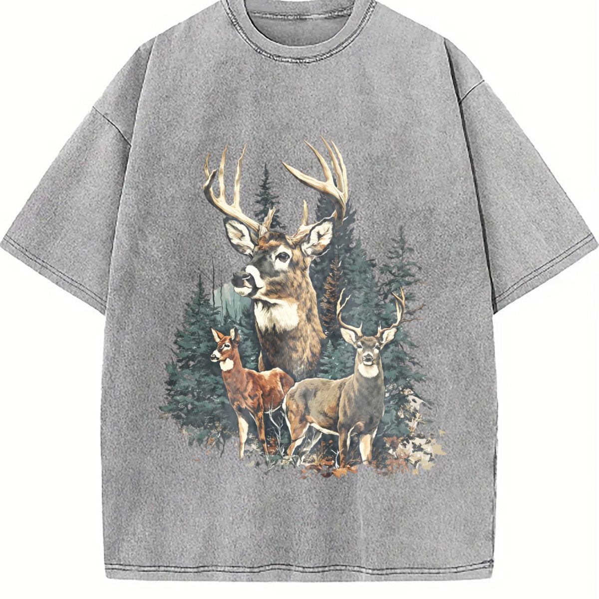 Deer 90s Western Cute Country Hunting Season Vintage Washed product image 4