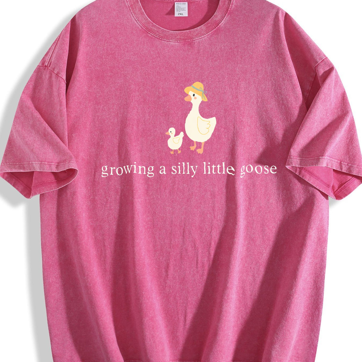 Growing A Silly Little Goose Vintage Washed T-Shirt product image 5