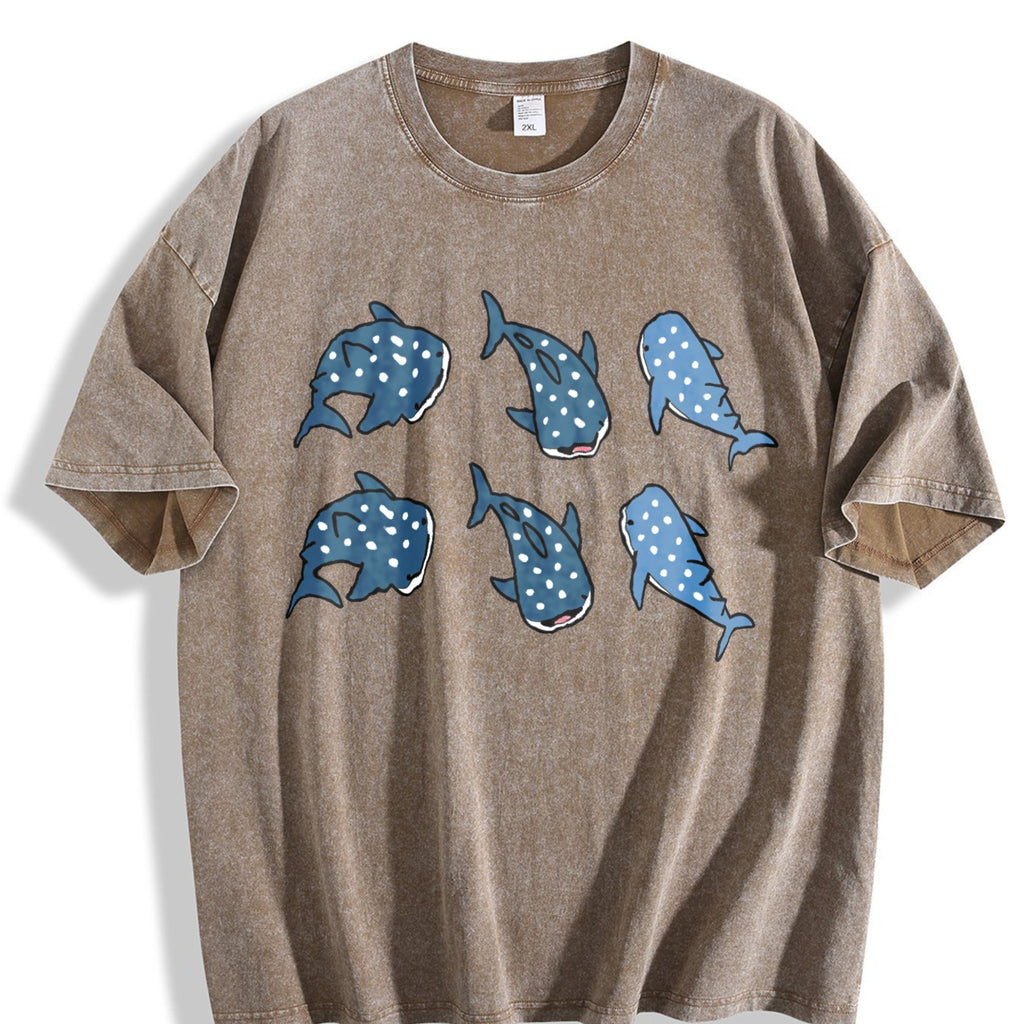 Whale Shark Vintage Washed T-Shirt product image 3
