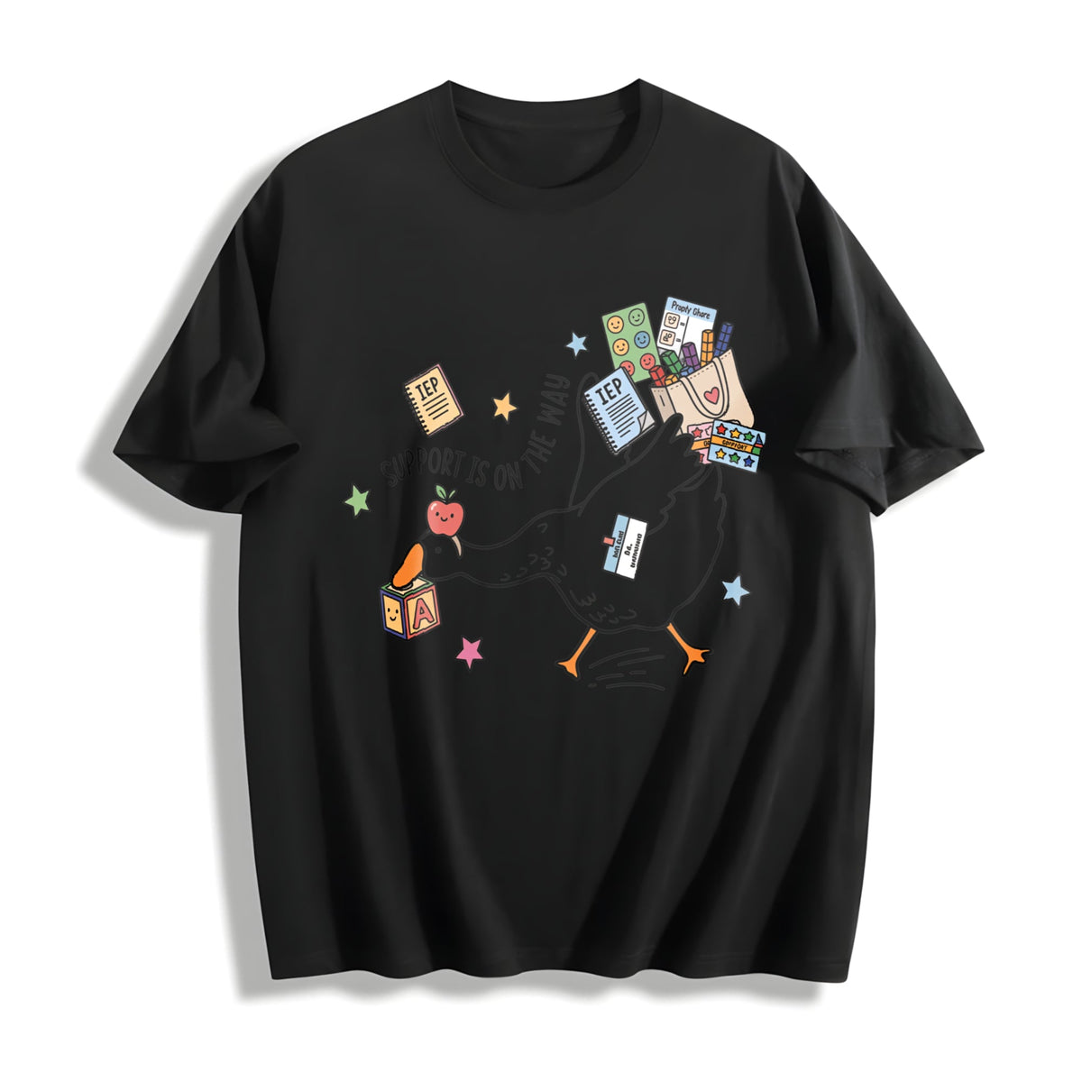 Silly Goose Special Education Teacher Cotton T-Shirt product image 1