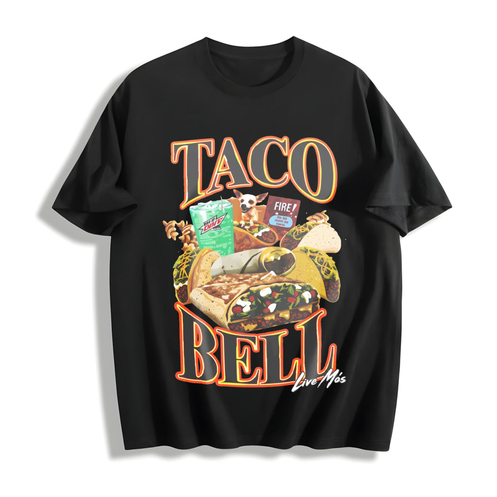 Taco Bell 90's Bootleg Cotton T-Shirt product image 1