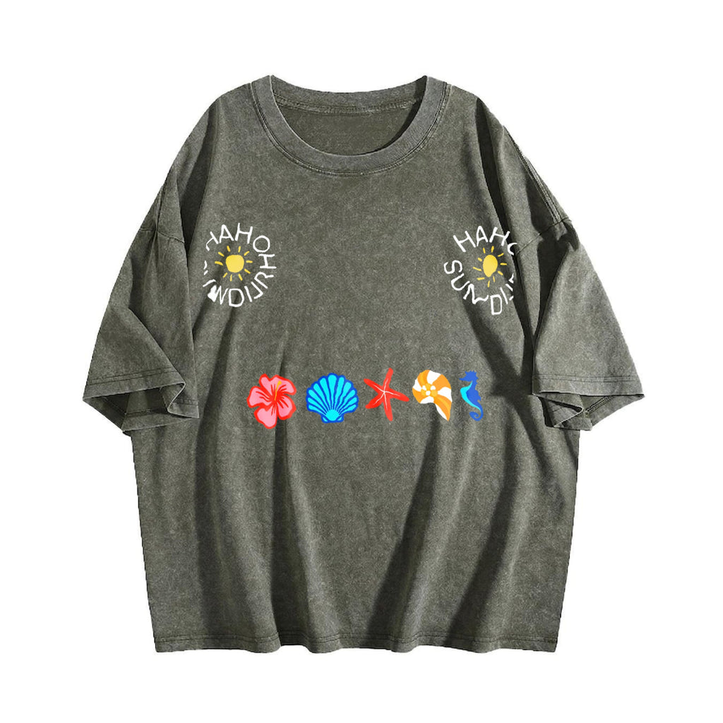 Coastal Icons Vintage Washed T-Shirt product image 4
