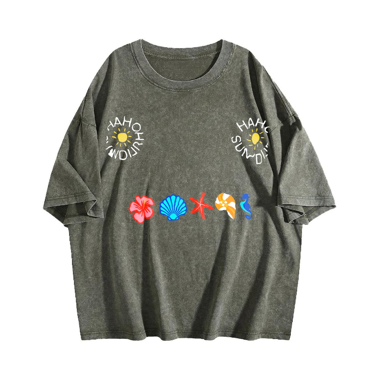 Coastal Icons Vintage Washed T-Shirt product image 4