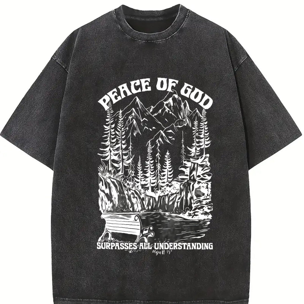 In The Bible Verse 'peace Of God' With A Landscape Vintage product image 2
