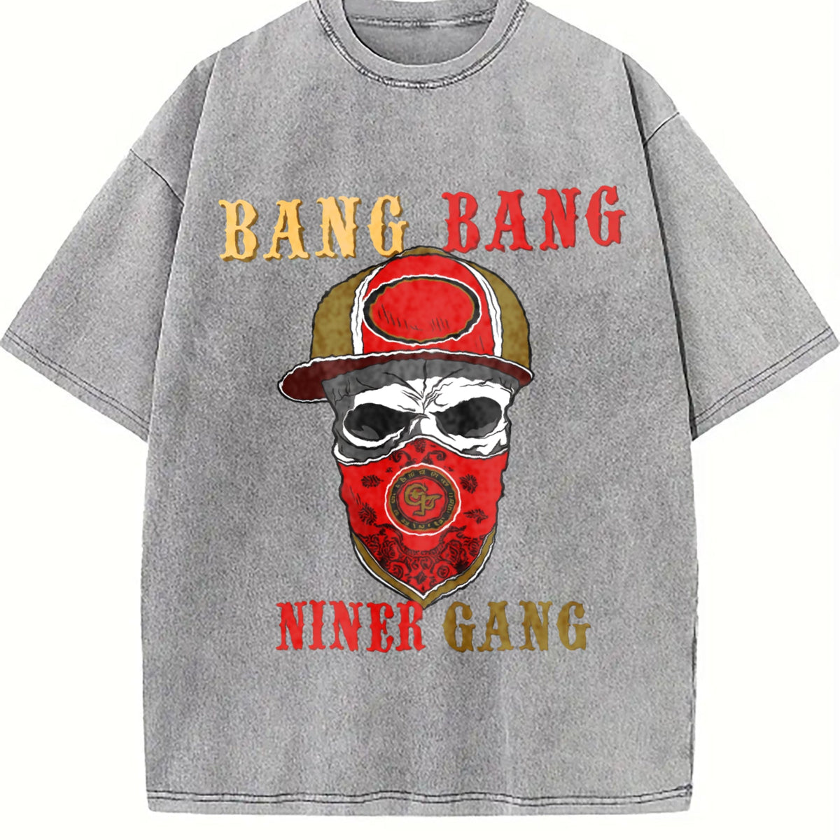 Bang Niner Gang Vintage Washed T-Shirt product image 4