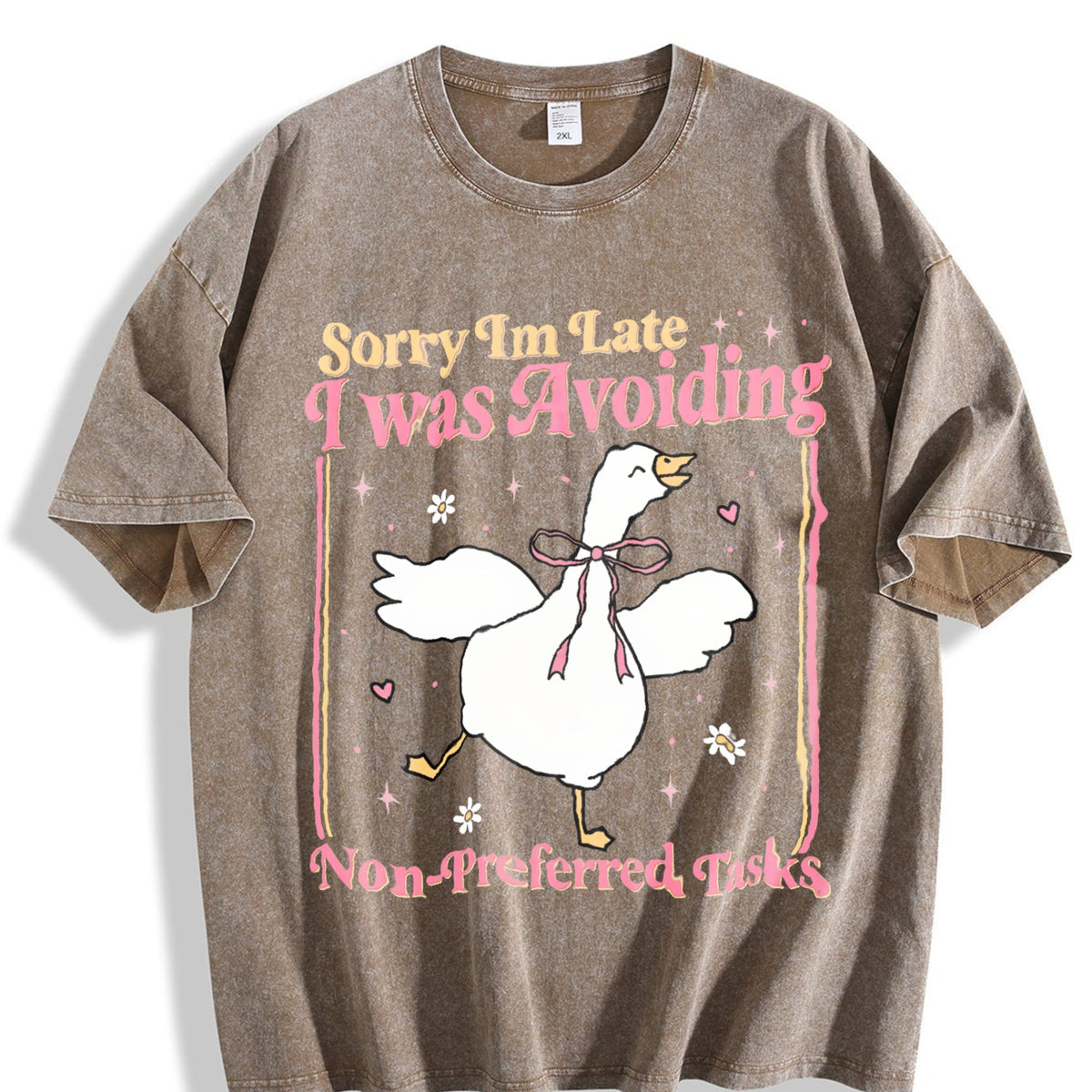 Sorry Im Late I Was Avoiding Non-preferred Tasks Vintage product image 3