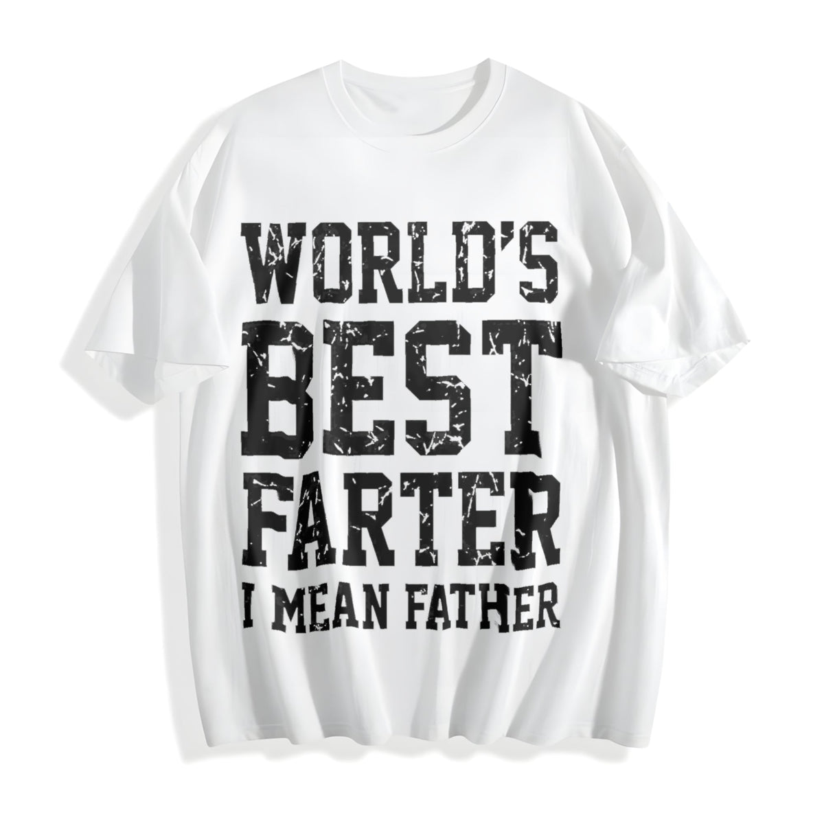 World Best Farter I Mean Father Cotton T-Shirt product image 2
