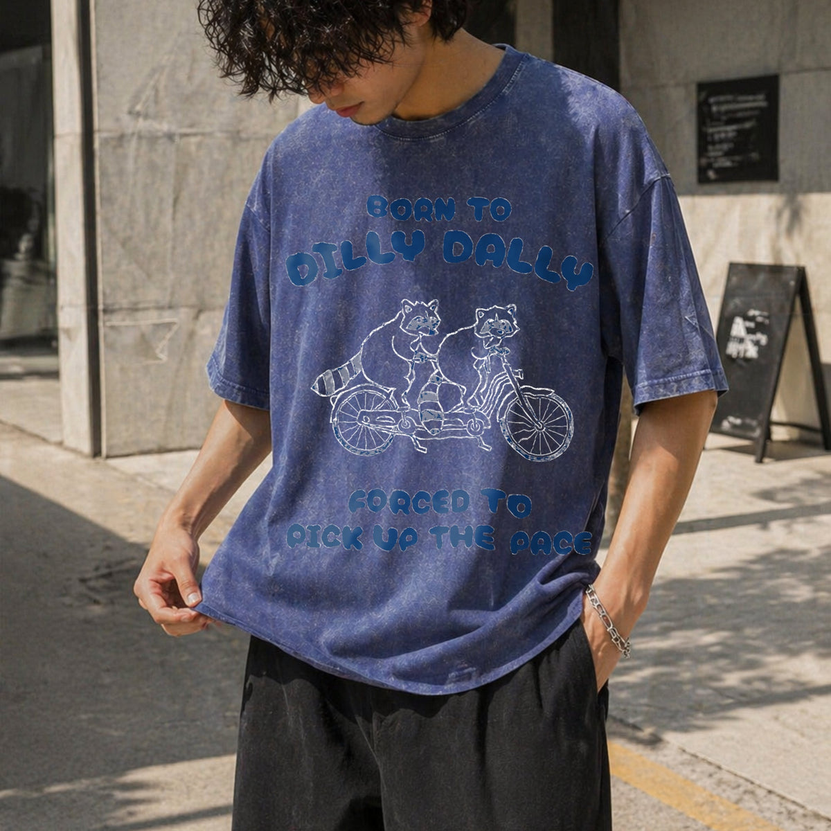 Born To Dilly Dally Vintage Washed T-Shirt product image 8