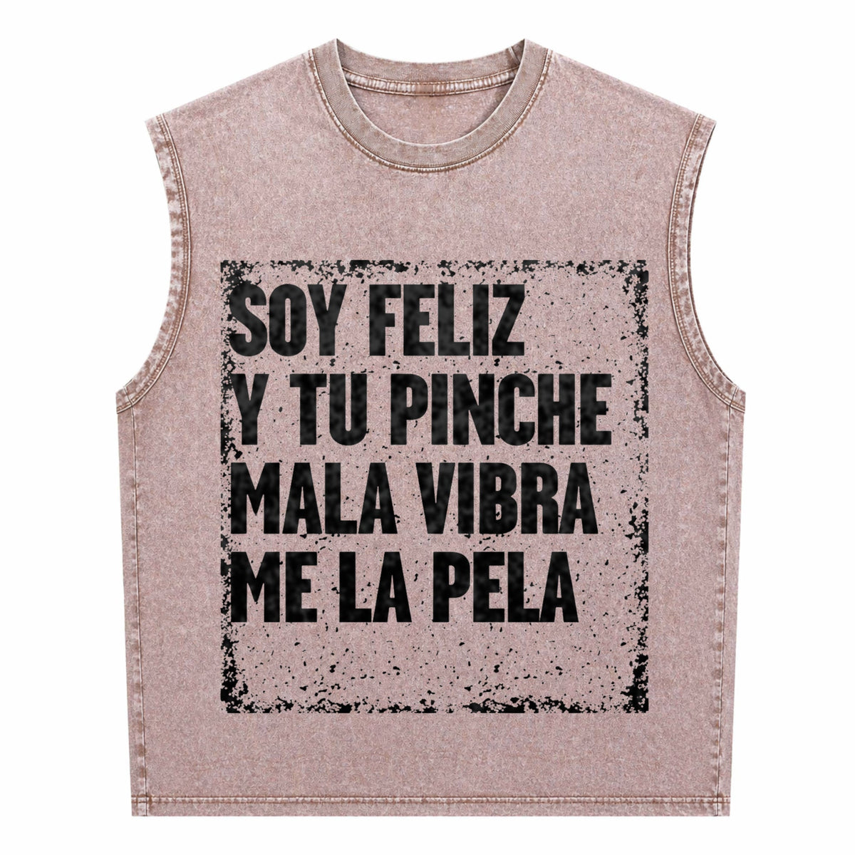 Mexican Themed Humorous Ideas Men's Washed Tank Top