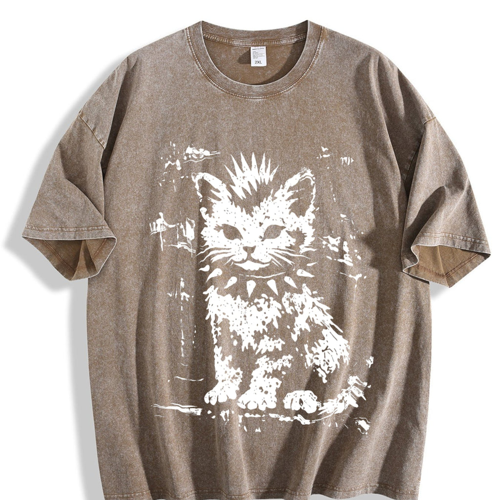 Punk Cat Grunge Rebel Alternative 2026 Couple Vintage product image 3
