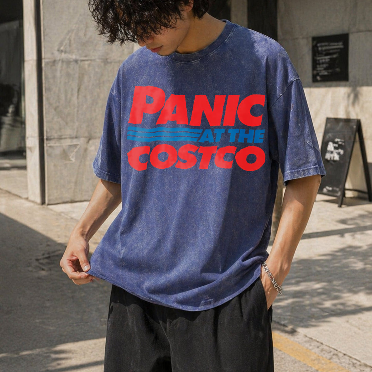 Panic At The Costco Vintage Washed T-Shirt product image 8