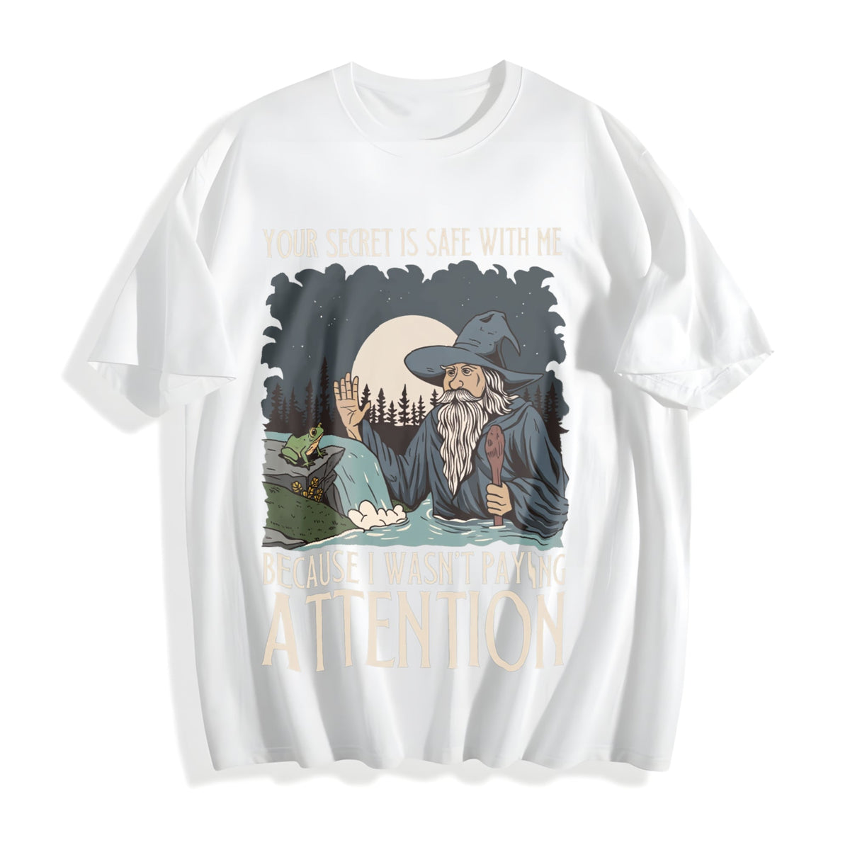 Your Secret Is Safe With Me Cotton T-Shirt product image 2