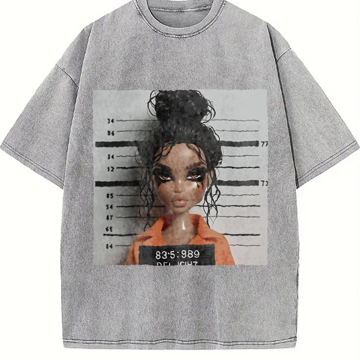 A Unique Doll Vintage Washed T-Shirt product image 4