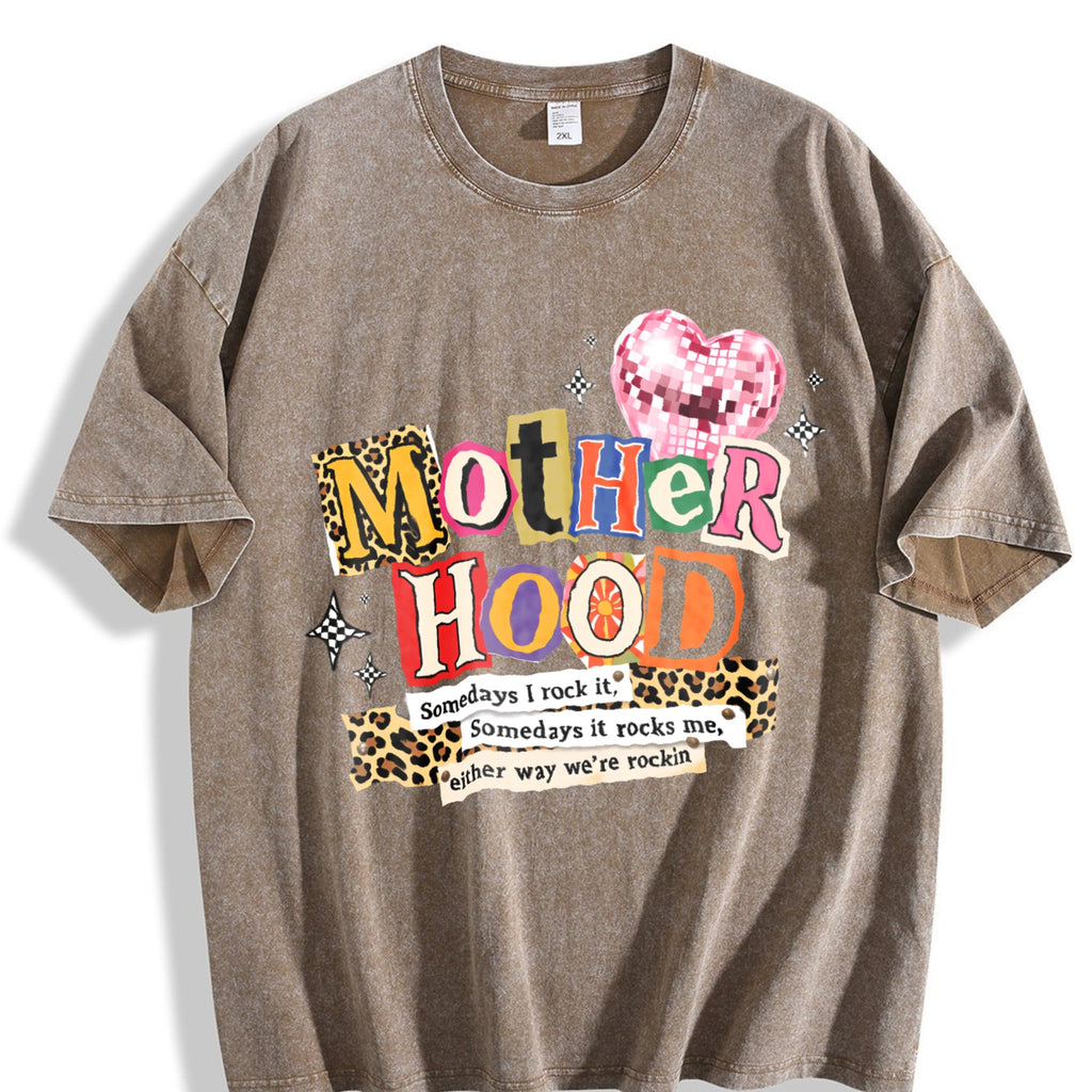 Wash Mothers Day Mom Vintage Washed T-Shirt product image 3