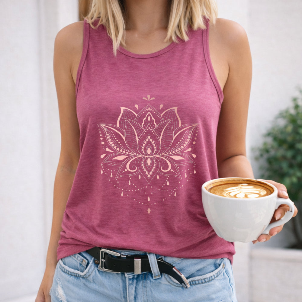 Lotus Mandala Women's Tank Top