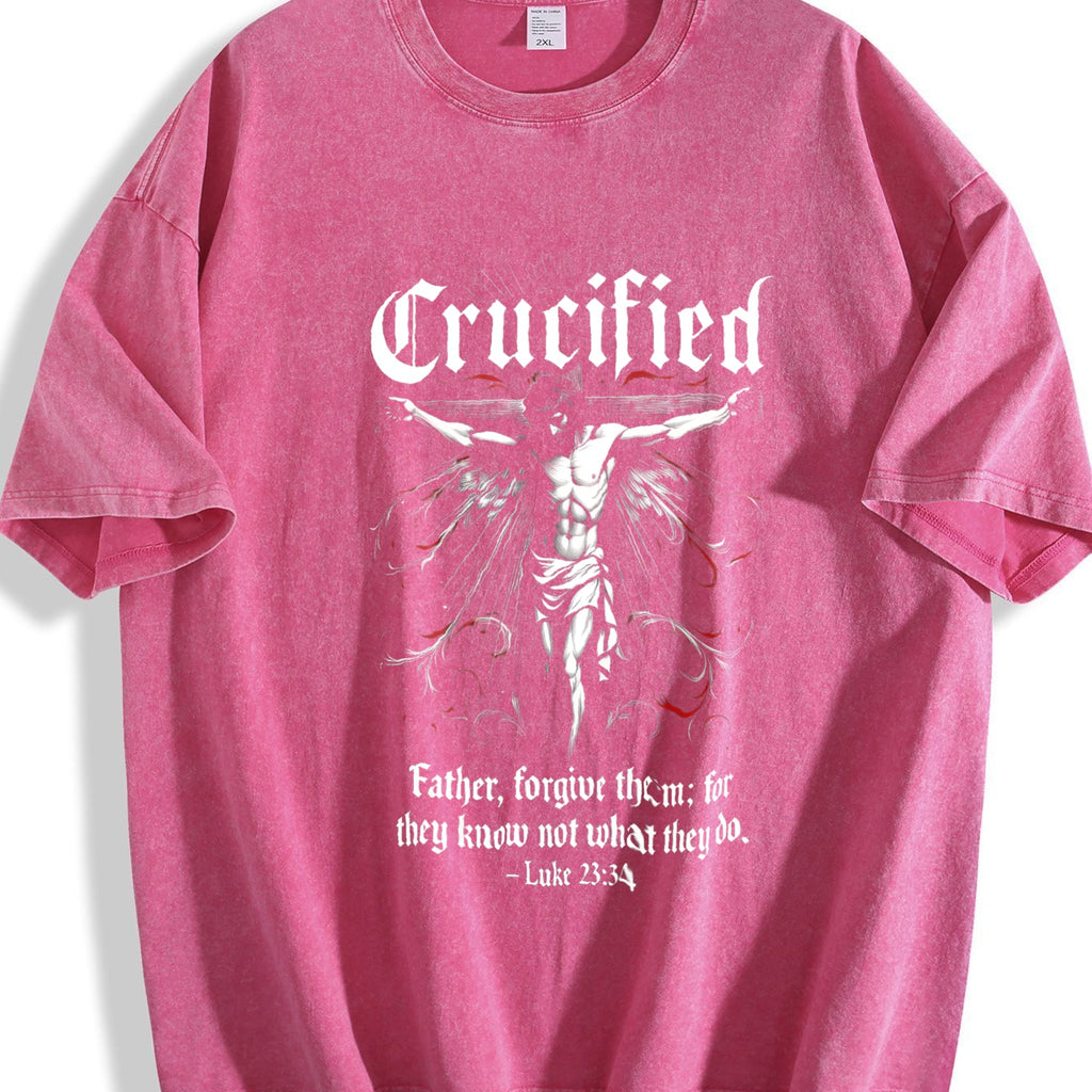 Crucified 90s Vintage Washed T-Shirt product image 7