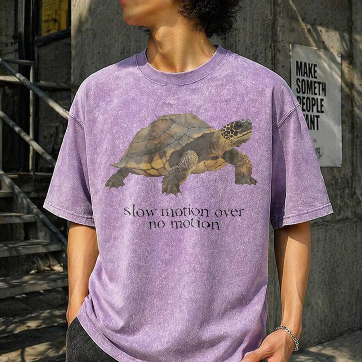 Slow Motion Over No Turtle - Funny Gen Z Slang Vintage product image 6