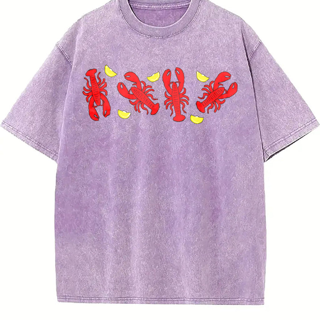 Lobsters Vintage Washed T-Shirt product image 6