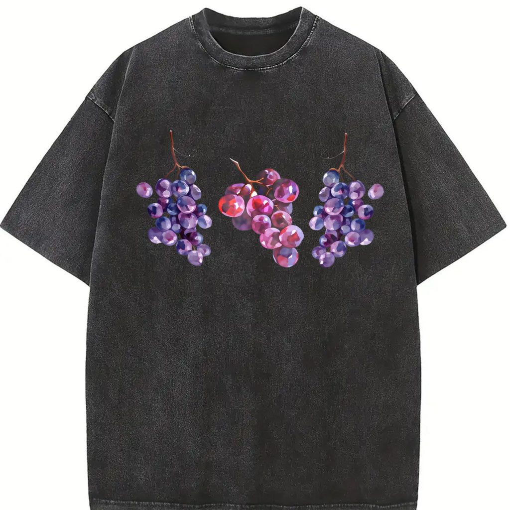 Grapes 90s Vintage Washed T-Shirt product image 2